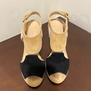 Suede sandals